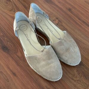 Paul Green beige suede super soft espy drills size 7.5 5uk
